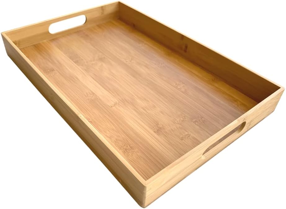 Photo 1 of Bamboo Charcuterie Serving Tray