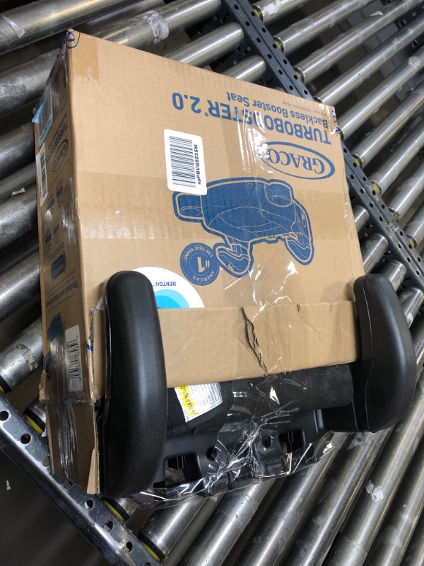 Photo 2 of  --- Box Packaging Damaged, Moderate Use, Dirty From Previous Use
 Graco TurboBooster 2.0 Backless Booster Car Seat, Denton