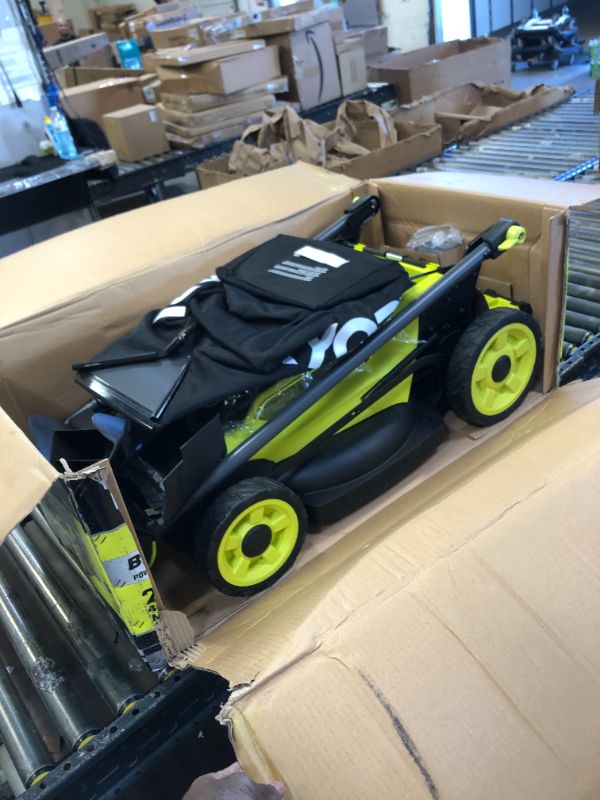 Photo 2 of 40V HP Brushless 20 in. Cordless Electric Battery Multi-Blade Walk Behind Self-Propelled Mower - 8.0Ah Battery & Charger
