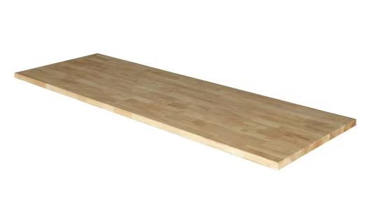 Photo 1 of 72 in. Solid Wood Work Surface for Ready-to-Assemble 6-ft. adjustable height workbench

