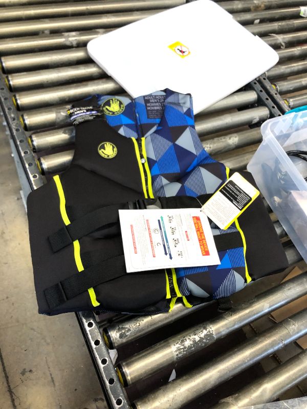 Photo 2 of Body Glove Men's Coast Guard Approved Life Jacket Vest XX-Large Blue