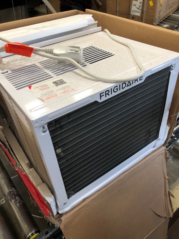 Photo 1 of Bundle of Frigidaire FHWC124WB1 Window Air Conditioner, 12000 BTU, White + Support Bracket + RAC-9 Premium Air Filter 12000 BTU Premium Install Bundle