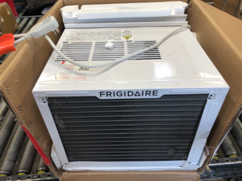 Photo 1 of Bundle of Frigidaire FHWC124WB1 Window Air Conditioner, 12000 BTU, White + Support Bracket + RAC-9 Premium Air Filter 12000 BTU Premium Install Bundle