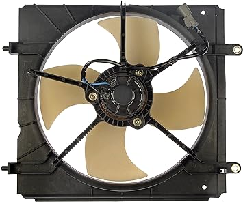 Photo 1 of Dorman 620-250 Engine Cooling Fan Assembly Compatible with Select Honda Models,Black