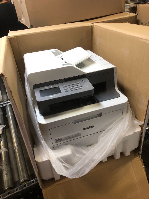 Photo 2 of Brother MFC-L3710CW Compact Digital Color All-in-One Printer Providing Laser Printer Quality Results with Wireless, Amazon Dash Replenishment Ready New Model: MFCL3710CW