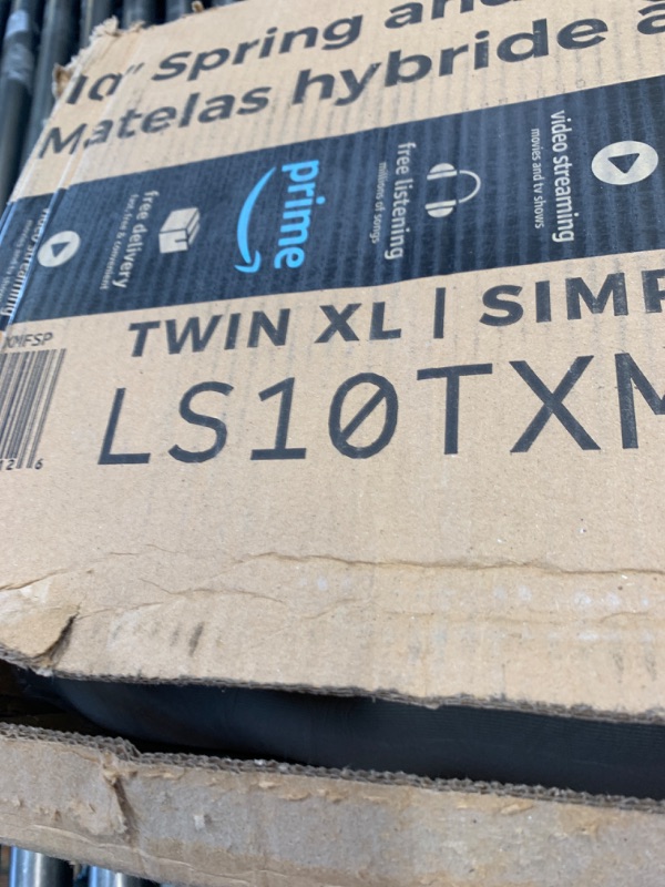 Photo 1 of Linenspa 10 Inch Gel Memory Foam Mattress - Twin XL