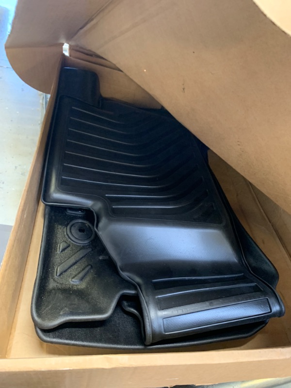 Photo 2 of ANBINGO®-Floor Mats Custom for 2023 Chevrolet Colorado. All Weather Waterproof Car Mats?1st & 2nd Row Set?TPE Non-Slip Automotive Floor Liners-Black for Chevrolet Colorado 2023