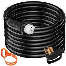 Photo 1 of 50 ft. Generator Cord 50 Amp Extension Cord 110-Volt Generator Cord with Twist Lock Connectors
