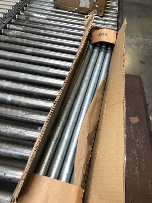 Photo 3 of 1 in. x 3 ft. Galvanized Steel Pipe (4-Pack)
