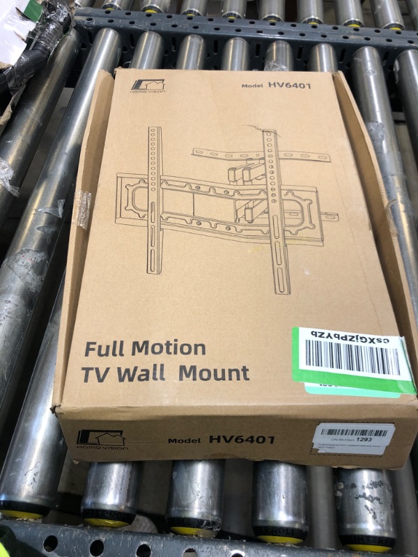 Photo 2 of HOMEVISION TV Wall Mount, Full Motion Swivel Tilt TV Mount for Most 26-55inch, Some up to 70inch LED LCD OLED TV with Dual Articulating Arms Wall Mount Bracket Max VESA 400x400mm 132lbs Fits 16" Stud Black 26 to 70inch 132Lbs