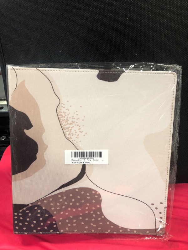 Photo 1 of Decorative 3 Ring Binder -4