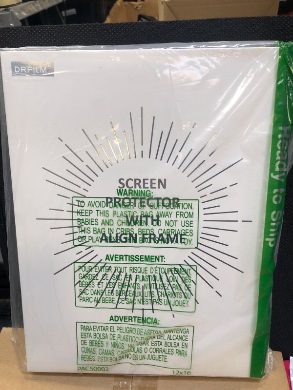 Photo 1 of KCT 2 Pack Paperfeel Screen Protector Compatible with iPad Pro 12.9 (2022 & 2021 & 2020 & 2018 Models), Matte PET Film for Drawing No Glare and Paperfeel with Easy Installation Kit