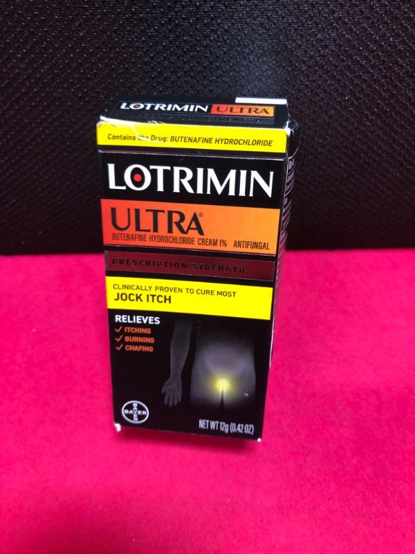 Photo 1 of Lotrimin Ultra Antifungal Cream, 0.42 Ounce Jock Itch------------------------------EXP12-2025