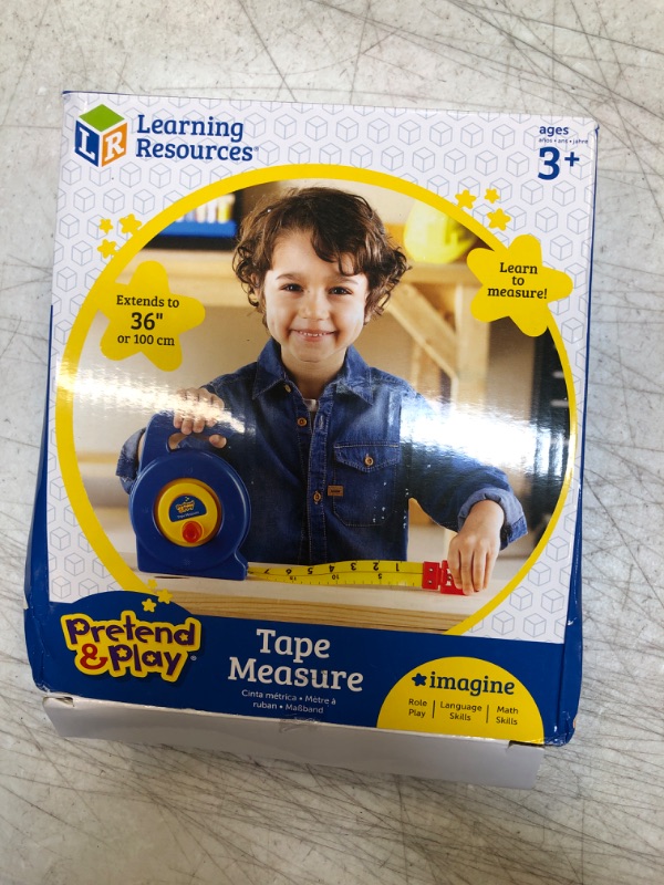Photo 1 of Learning Resources Pretend & Play Tape Measure 9154