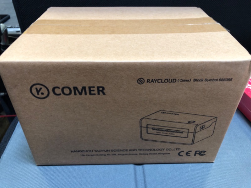 Photo 2 of K Comer Shipping Label Printer 150mm/s High-Speed 4x6 Direct Thermal Label Printing for Shipment Package 1-Click Setup on Windows/Mac,Label Maker Compatible with Amazon, Ebay, Shopify, FedEx,USPS,Etsy BASIC VERSION