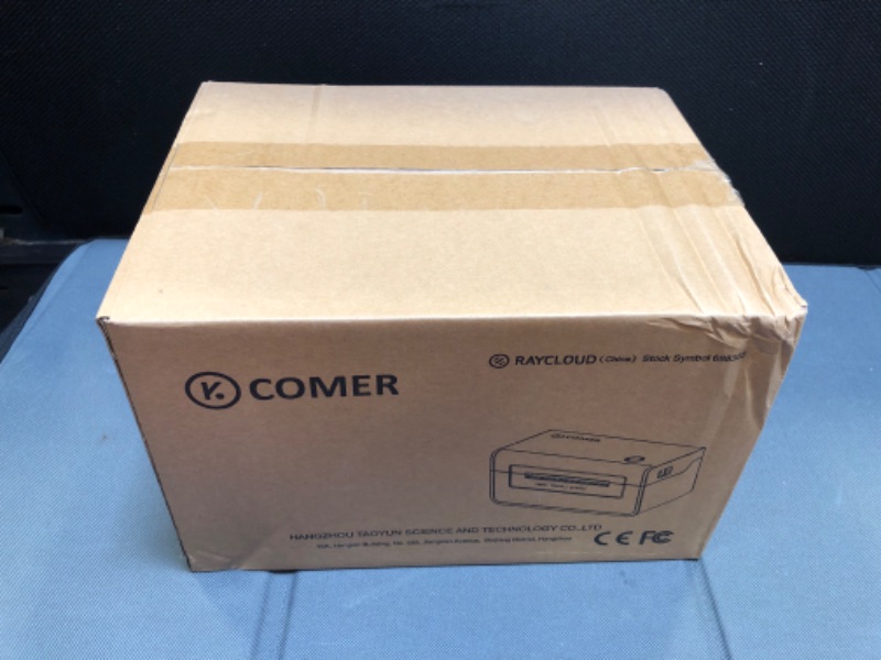 Photo 2 of K Comer Shipping Label Printer 150mm/s High-Speed 4x6 Direct Thermal Label Printing for Shipment Package 1-Click Setup on Windows/Mac,Label Maker Compatible with Amazon, Ebay, Shopify, FedEx,USPS,Etsy BASIC VERSION