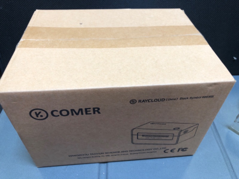 Photo 2 of K Comer Shipping Label Printer 150mm/s High-Speed 4x6 Direct Thermal Label Printing for Shipment Package 1-Click Setup on Windows/Mac,Label Maker Compatible with Amazon, Ebay, Shopify, FedEx,USPS,Etsy BASIC VERSION