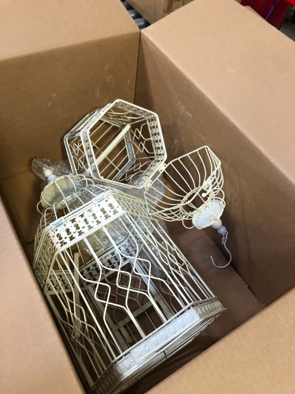 Photo 1 of  2 PACK OF SMALL BIRD CAGES 