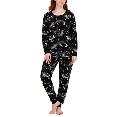 Photo 1 of SIZE LARGE Matching Women's Halloween Spooky Night Family Pajama Set, Created for Macy's