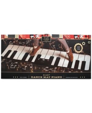 Photo 1 of  Fao Schwarz Kid's Giant Dance Mat Piano. Giant dance mat piano is a way to develop children's artistic and creative skills, includes instructions to learn, play, and record. For ages 3 years + 53" W x 18" L PVC Spot clean.