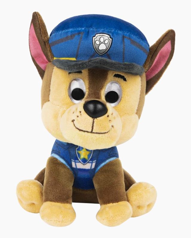 Photo 1 of Gund PAW Patrol: the Movie Chase Plush. Your little one will be ready to save the day with this adorable PAW Patrol: The Movie plush toy from Gund! Chase is ready to dash off to the rescue - made with high quality plush materials, he's super soft and oh s