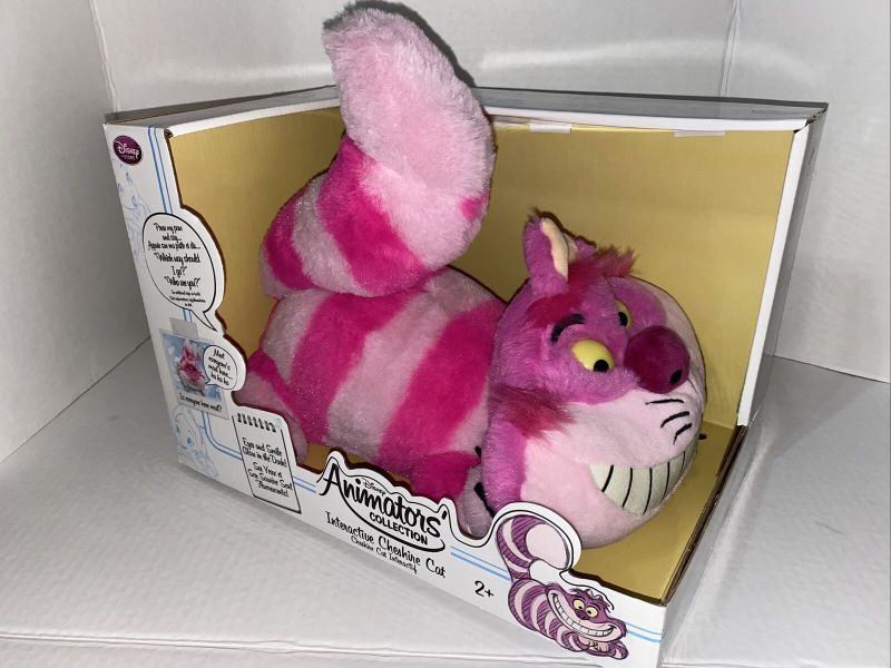 Photo 1 of Disney Animators Collection Interactive Cheshire Cat Plush Doll Glow. 