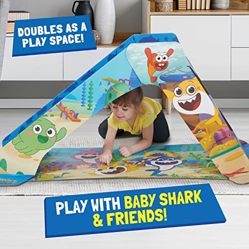 Photo 2 of Pop2Play Indoor Playground – Baby Shark Slide for Kids – Durable Foldable Cardboard Slides 100% Safe for Toddlers, Multicolored