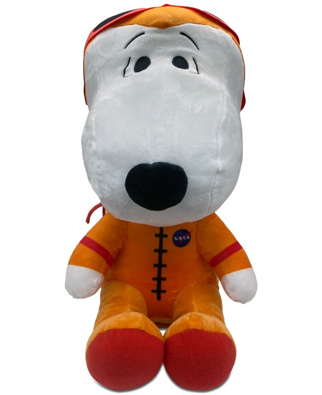 Photo 1 of 13" Jinx Astronaut Snoopy, Macy's Plush Stuffed Animal Toy, created for Macy's.  An out-of-this-world update on an icon, this plush Snoopy from Jinx dons that Nasa uniform for a stellar take on soft and cuddly. The Astronaut Snoopy makes the perfect holid