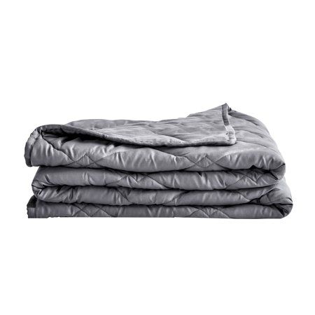 Photo 1 of Rejuve Eco-Friendly Tencel 12 Lb Weighted Throw Blanket.  Indulge in the tranquility of the R ©juve eco-friendly, breathable weighted throw blanket. Adult use only. Measures 48''L x 72''W.