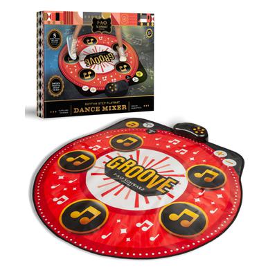 Photo 1 of Fao Schwarz Dance Mixer Rhythm Step Playmat. The dance mixer rhythm step playmat makes stepping up your dance moves fun. Just follow the lights as they turn on and off and keep moving with the music. There are 5 built-in dance tracks to choose from or you