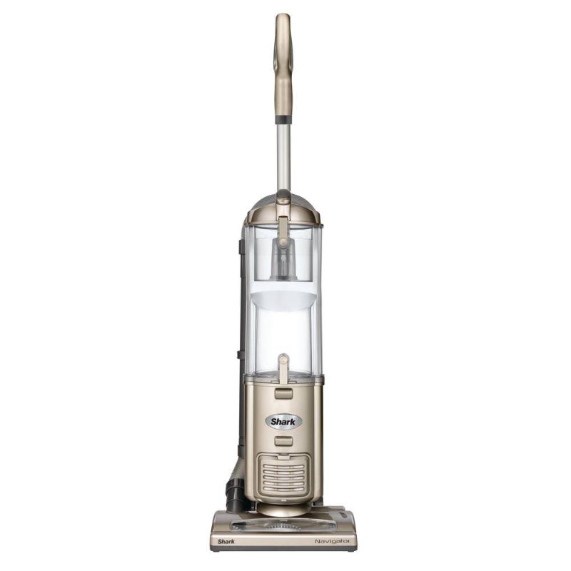 Photo 1 of Shark(R) LiteWeight Upright Vacuum. Introducing the new Shark(R) NV42 Deluxe upright Vacuum Cleaner. Unlike other vacuums, this vacuum never loses suction power. Plus, with the detachable wand, you can lift and carry vacuum anywhere in the house. This vac