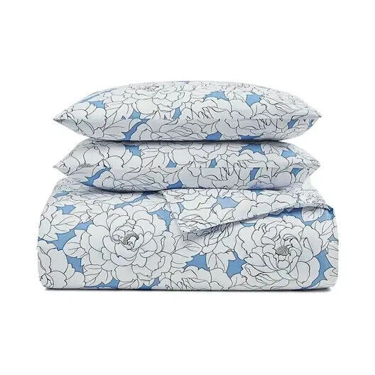 Photo 2 of KING Charter Club Damask Designs Camellia 3 Pc. Comforter Set, King, Created for Macy's Bedding, Revamp your bedroom decor with the Damask Designs Camellia duvet cover set from Charter Club, featuring the smooth touch of cotton sateen and a delightful flo