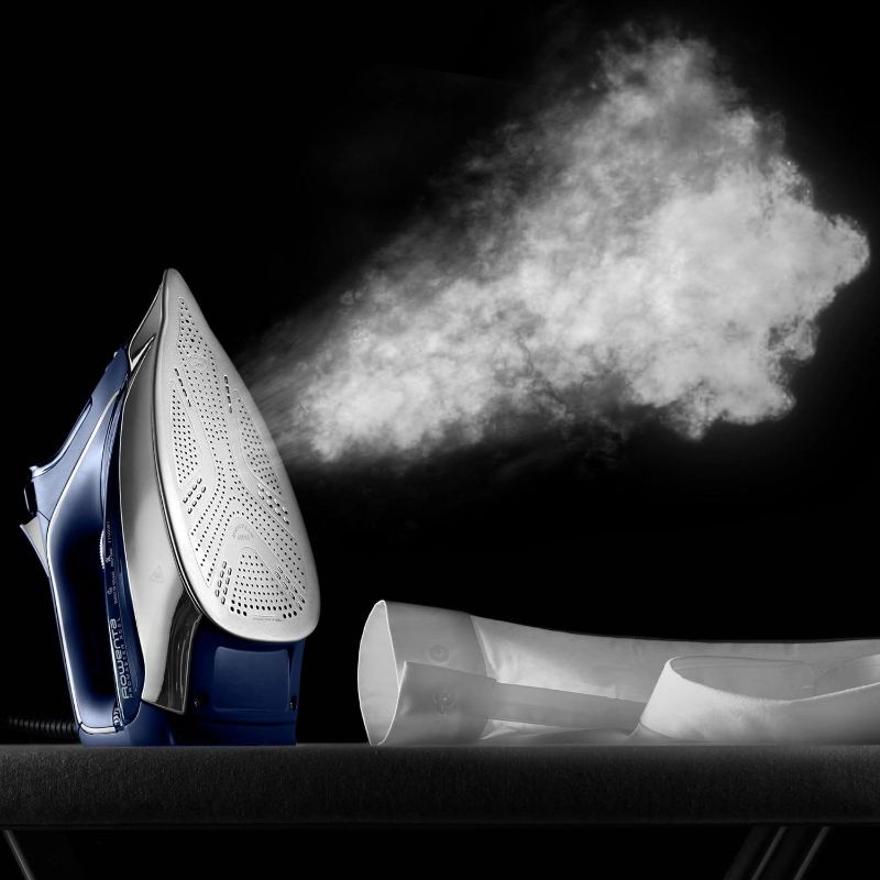 Photo 1 of Rowenta DW8260 Pro Master Xcel Steam Iron, Blue, 1800-Watts Made in Germany! Combining speed and power, the Rowenta Pro Excel Steam Iron offers professional quality ironing results. It features a Microsteam 400D soleplate provides amazing steam distributi