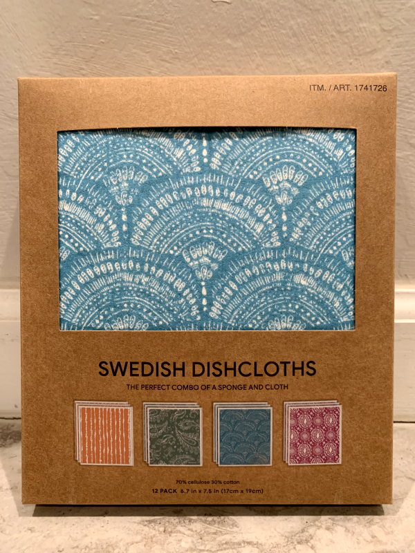 Photo 1 of Swedish Dishcloth Ecofriendly Resuable Plant based Cellulose Sponge Cloth 12 pk.