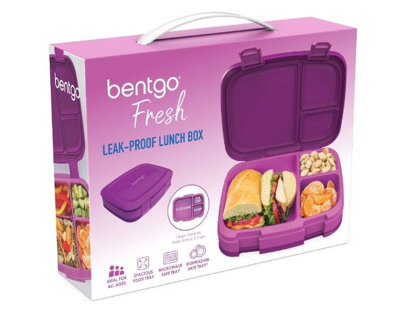 Photo 1 of Bentgo Fresh Leak-Proof Versatile 4 Compartment Bento-Style Lunch Box