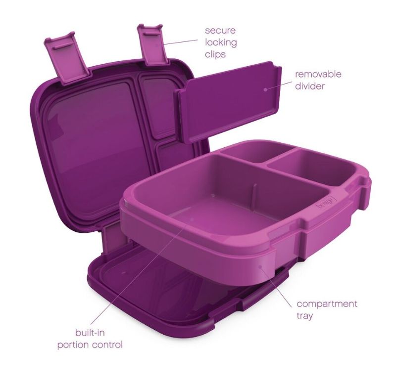 Photo 3 of Bentgo Fresh Leak-Proof Versatile 4 Compartment Bento-Style Lunch Box