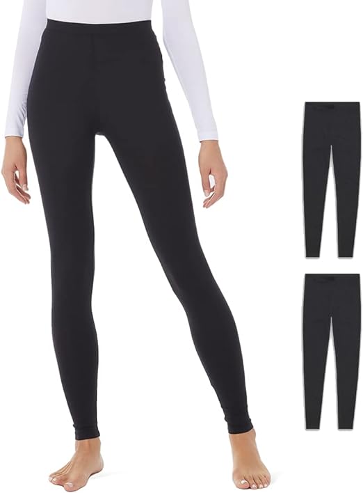 Photo 4 of SIZE XL - Costco 32 Degrees Women's 2 Pack Performance Ultra Light Thermal Baselayer Legging Pant