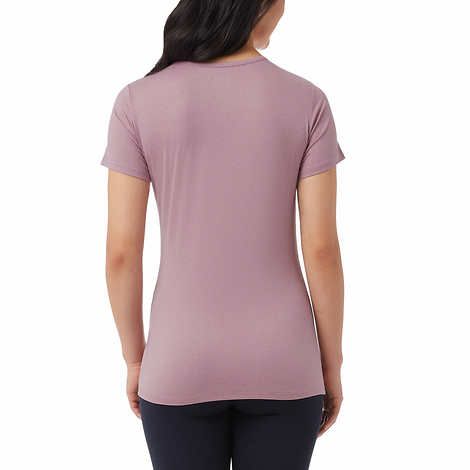 Photo 2 of SIZE L - 32 Degrees Ladies' Cool Tee. Features: Stretch Comfort,  Scoop Neck, Quick Dry