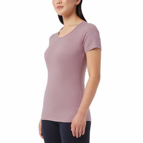 Photo 1 of SIZE L - 32 Degrees Ladies' Cool Tee. Features: Stretch Comfort,  Scoop Neck, Quick Dry