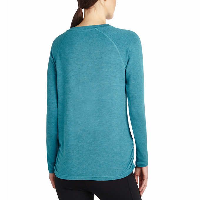 Photo 2 of SIZE XS - Danskin Ladies' Long Sleeve Crossover Top