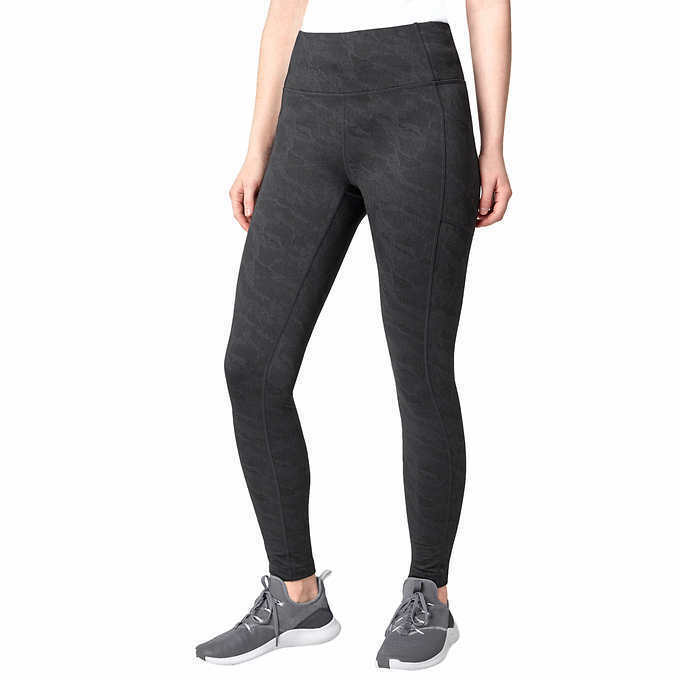 Photo 1 of SIZE S - Mondetta Ladies' Brushed Fleece Lined Jacquard Legging