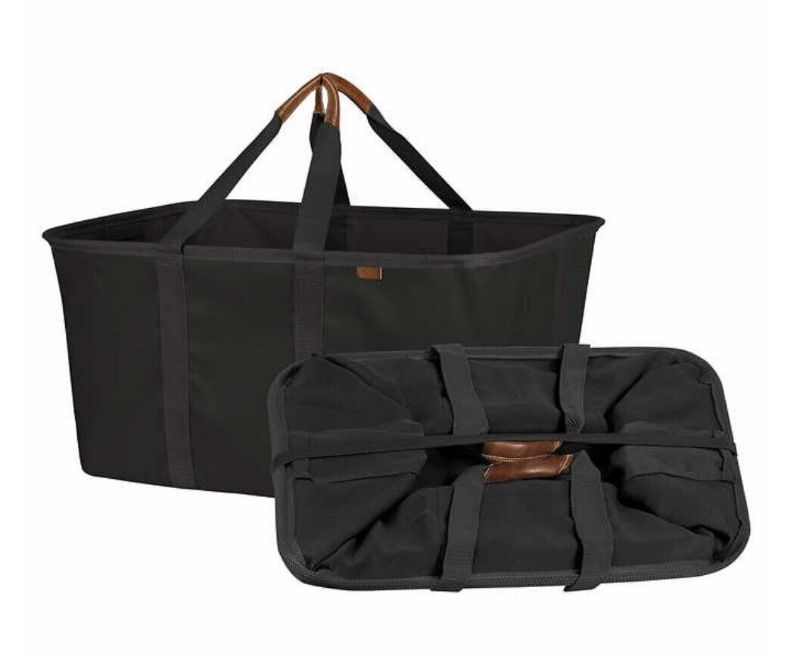 Photo 1 of Collapsible multi purpose Tote, black 50L (13 Gal) Collapsible 