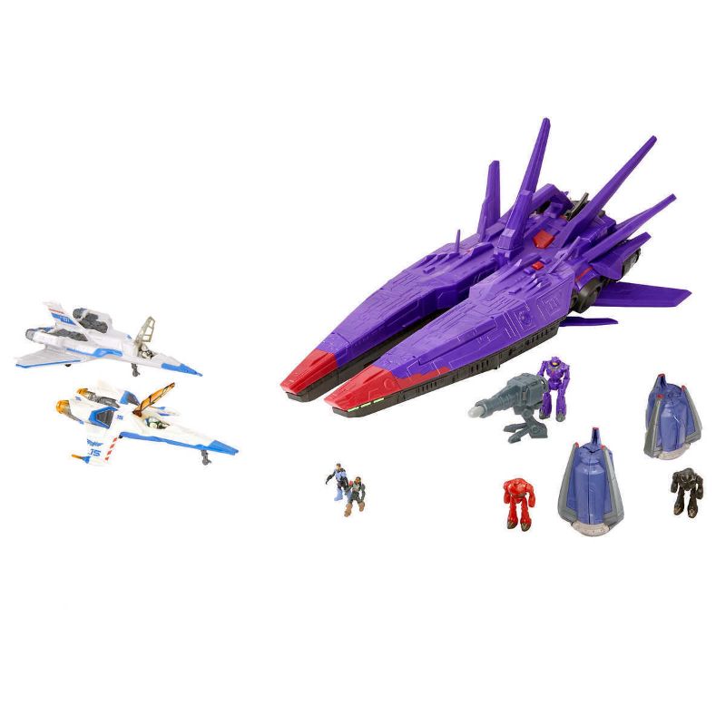 Photo 3 of Disney Pixar Light Year Zurg Mothership Battle Pack. Bring home the ultimate Disney Pixar Toy Story Hyperspeed battle with the Light Year Zurg Mothership Battle Pack. This action-packed set includes Buzz Lightyear and Zurg action figures, a multicolor Spa