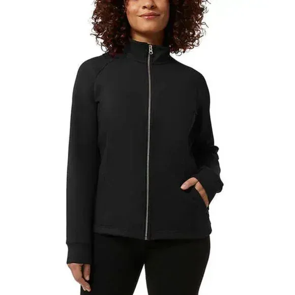 Photo 1 of SIZE M- 32 Degree Heat Women Active Lightweight Full Zip Jacket Black