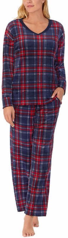 Photo 1 of SIZE XS - Nautica Women's 2 Piece Cozy Fleece Pajama Sleepwear Set