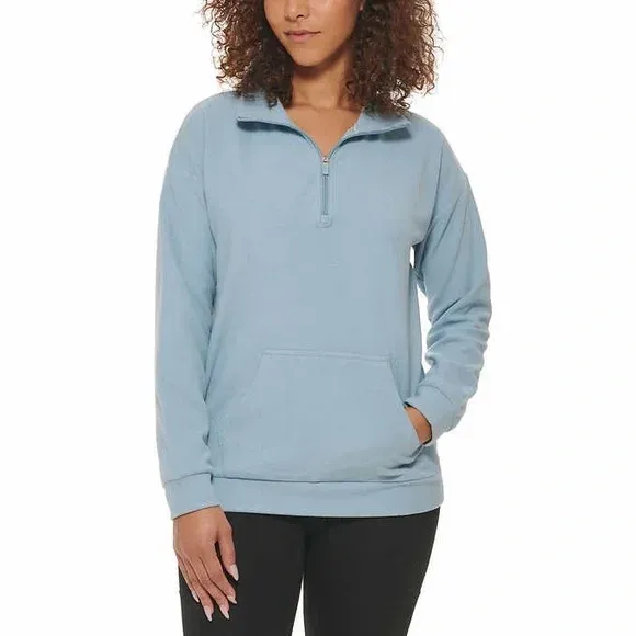 Photo 1 of SIZE S - Marc New York Womens’ Ribbed Quarter Zip Pullover