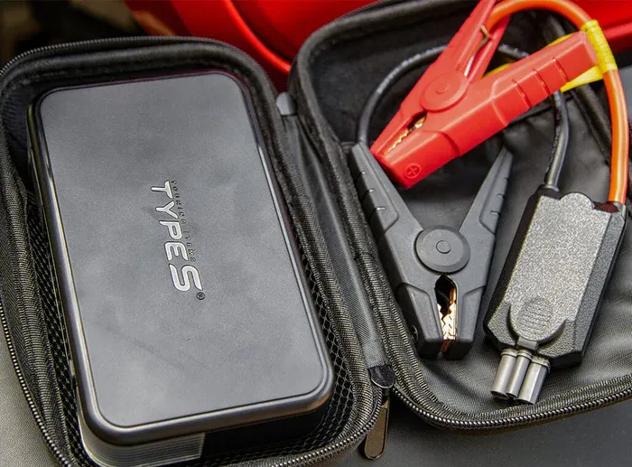 Photo 10 of Type S 12V 6.0L Jump Starter Power Bank with Dual USB Charging and 8,000 GRAY. A Must-Have Item for Every Vehicle - Avoid being stuck on the road by having a reliable and powerful car battery jump starter with the TYPE S 12V 6.0L Jump Starter Qi Wireless 