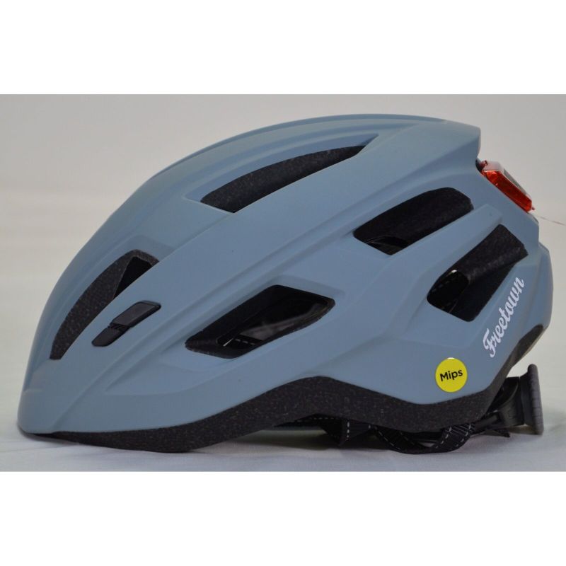 Photo 1 of Freetown Lumiere 2 Mips Bike Helmet CPSC Certified w/ LED Light - Grey. Youth /Adults bike helmet +MIPS. 14+