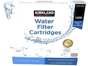 Photo 1 of 2 Pack - Kirkland Signature 1276702 Water Filter Cartridge for Brita Pitcher 2 Pack