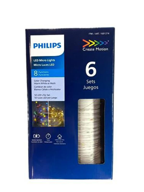 Photo 2 of Philips Micro LED Lights 6 Sets